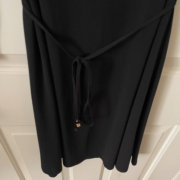 IVANKA TRUMP Black Long-sleeve Lace Dress Size 4 - Picture 2 of 4